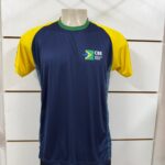 Fabrica de camiseta personalizada em sublimação gola redonda com recorte dryfit Santa Clara d'Oeste